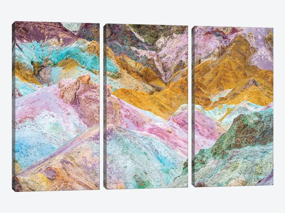 Colorful Nature, Death Valley by Susanne Kremer 3-piece Canvas Art