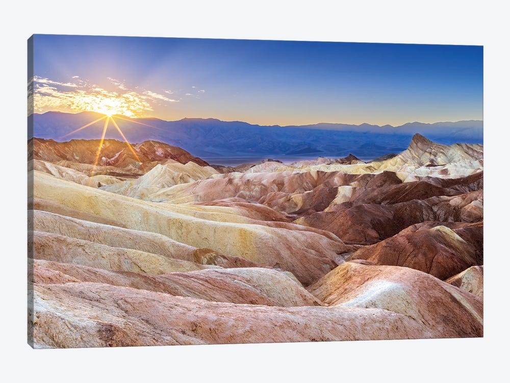 Sunset Death Valley by Susanne Kremer 1-piece Canvas Artwork