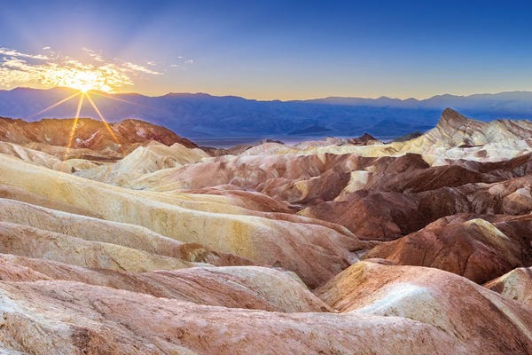 Death Valley National Park: Sunset Death Valley by Susanne Kremer