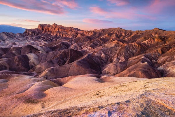 Death Valley National Park: Pink Sunset Death Valley by Susanne Kremer