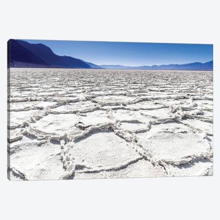 Salt Flats Death Valley Canvas Print #SKR677} by Susanne Kremer Art Print
