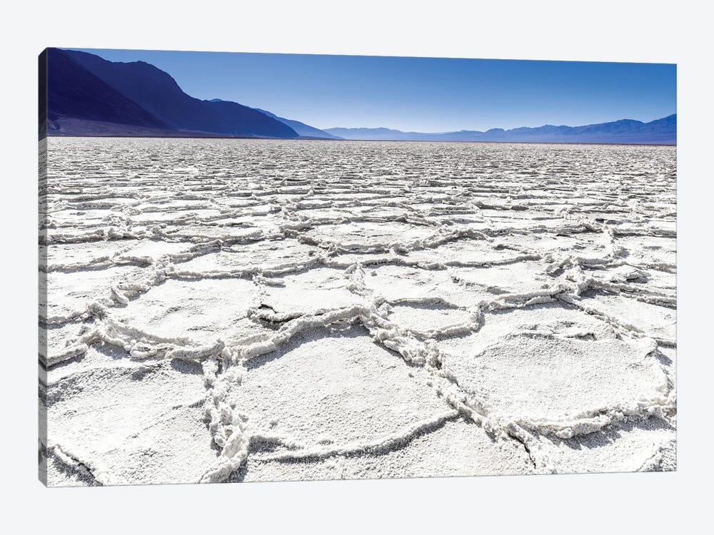 Salt Flats Death Valley by Susanne Kremer 1-piece Canvas Print