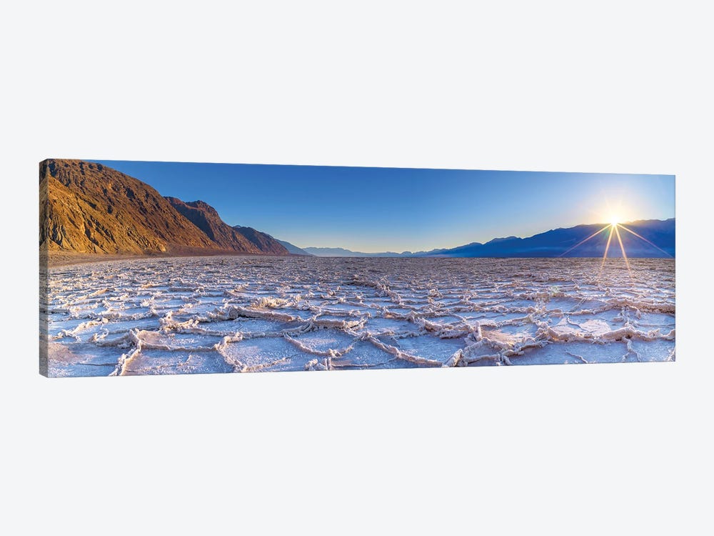 Sunset Badwater Basin Death Valley by Susanne Kremer 1-piece Canvas Artwork