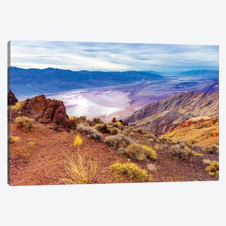 Death Valley Rugged Nature Canvas Print #SKR682} by Susanne Kremer Art Print