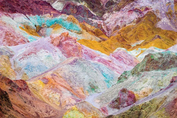 Death Valley National Park: Colorful Natural Rocks, Death Valley by Susanne Kremer