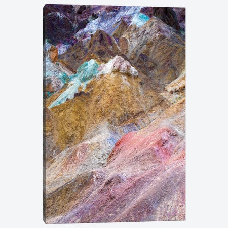 Mineral Rocks, Death Valley Canvas Print #SKR686} by Susanne Kremer Canvas Artwork