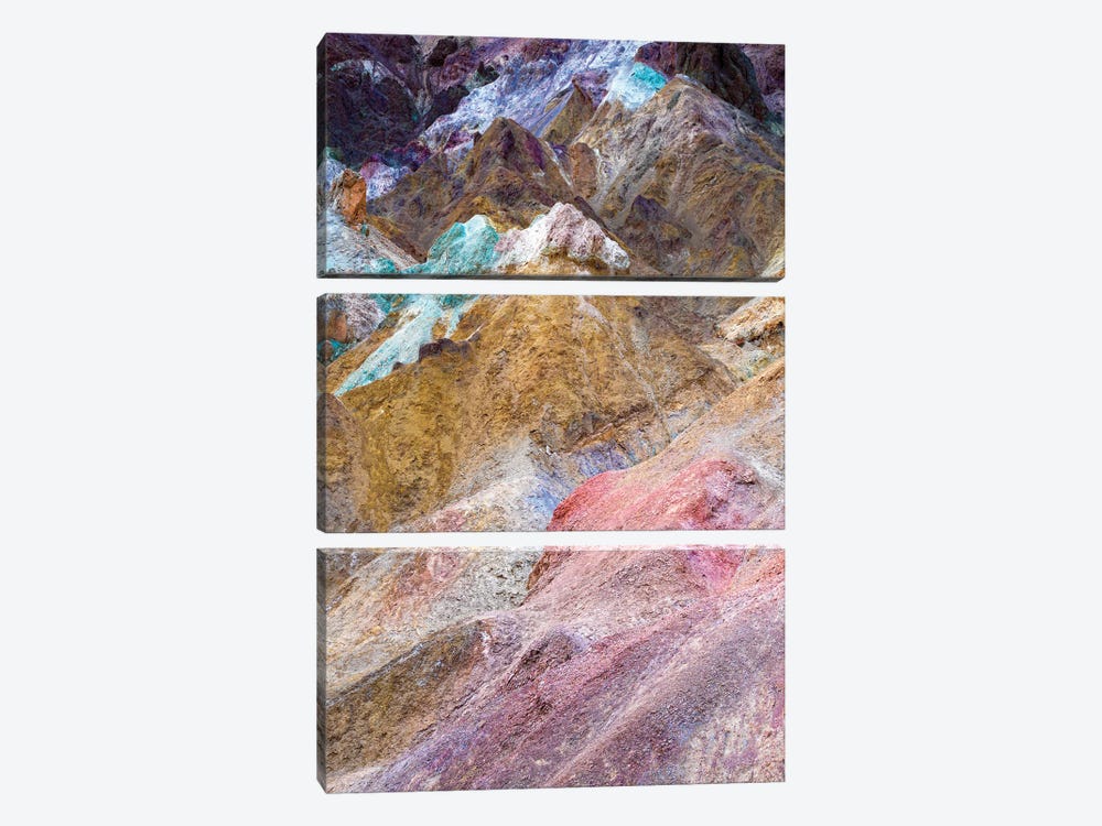 Mineral Rocks, Death Valley by Susanne Kremer 3-piece Art Print