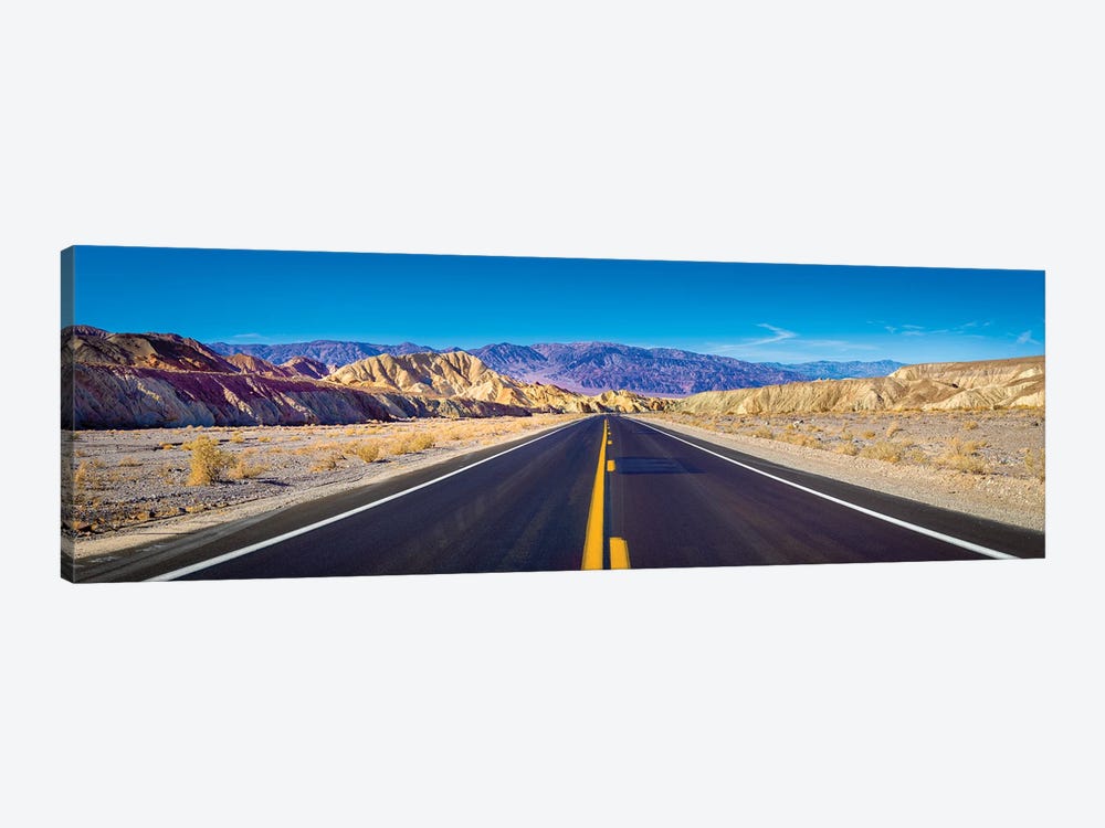 Panoramic Road, Death Valley by Susanne Kremer 1-piece Canvas Art Print