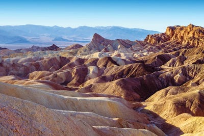 Zabriskie Point Badlands, Death Valley by Susanne Kremer framed wall art