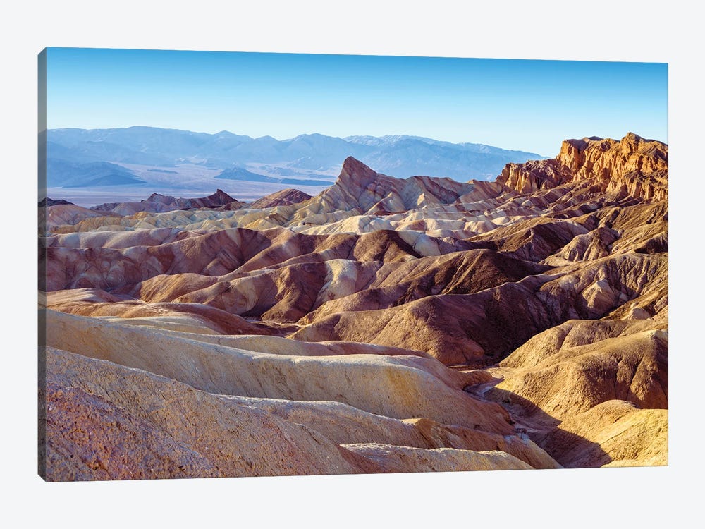 Zabriskie Point Badlands, Death Valley by Susanne Kremer 1-piece Canvas Art