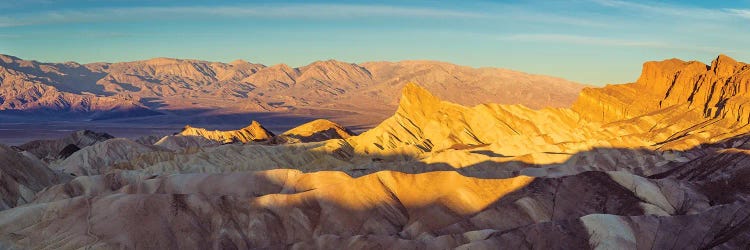 Panoramic Sunrise Zabriskie Point, Death Valley