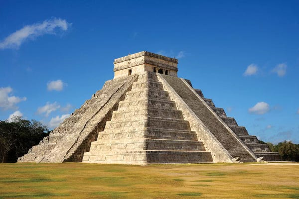 Chichén Itzá: El Castillo, Mayan Ruin, Chichen Itza II by Susanne Kremer