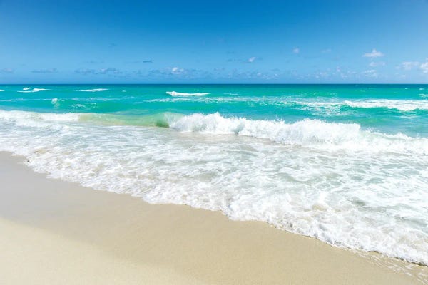 Miami Beach: Ocean Wave, Miami Beach Florida by Susanne Kremer
