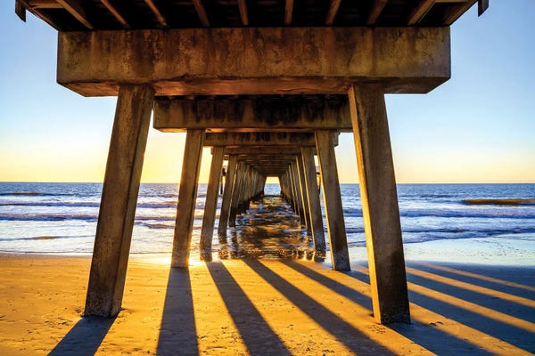 Savannah: The Pier In Savannah by Susanne Kremer