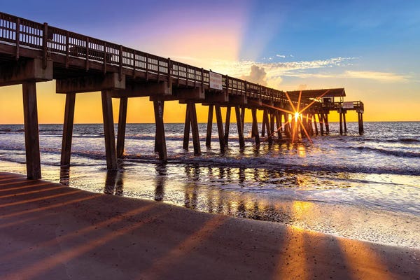 Florida: Sunrise In Tybee Island by Susanne Kremer