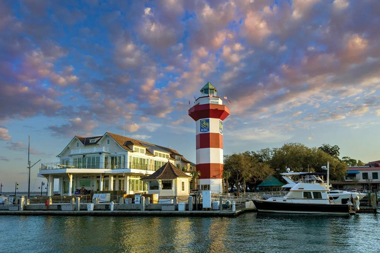 Sunrise In Harbour Town, South Carolina