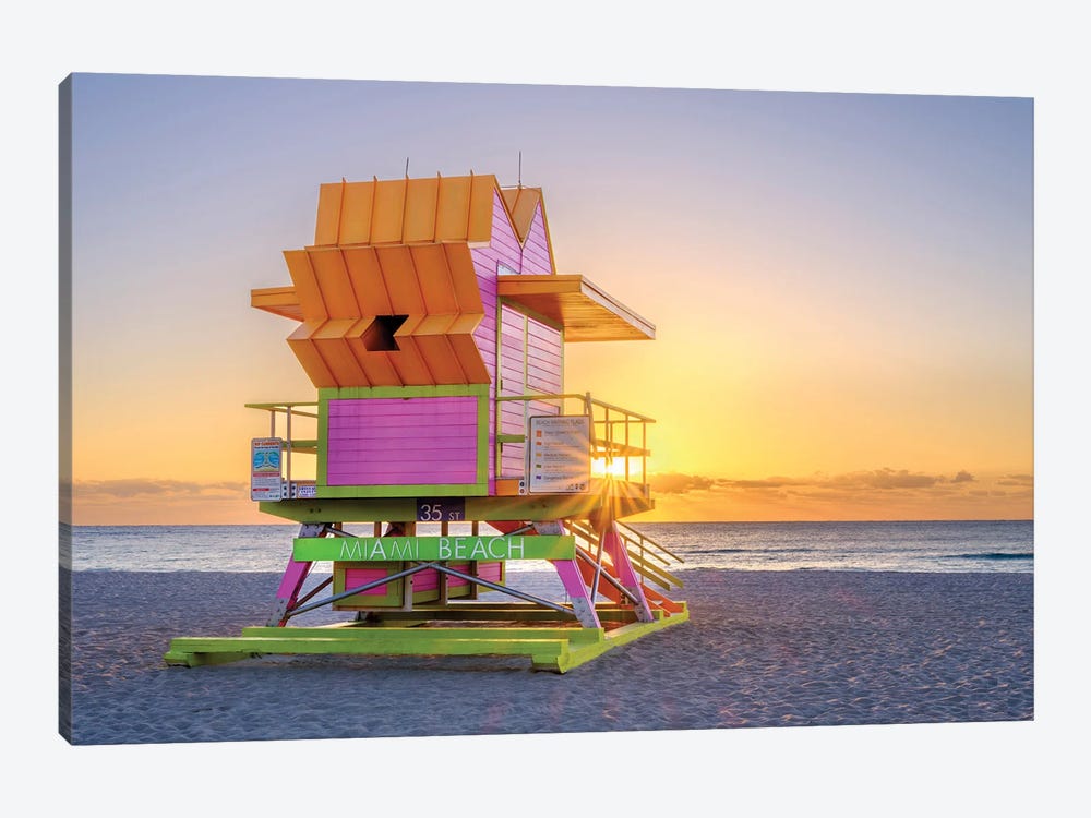 Morning Star At The Beach, Florida by Susanne Kremer 1-piece Art Print
