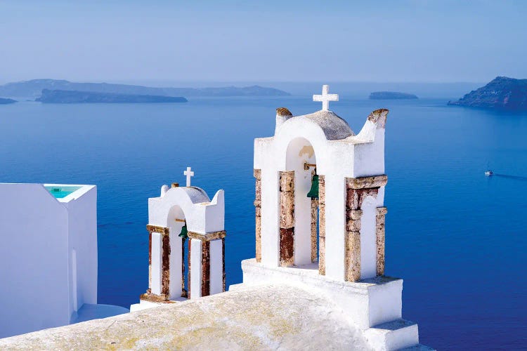 White And Blue, Santorini,Greece