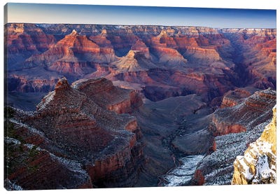 Grand Canyon South Rim I Canvas Art Print - Desert Landscape Photography