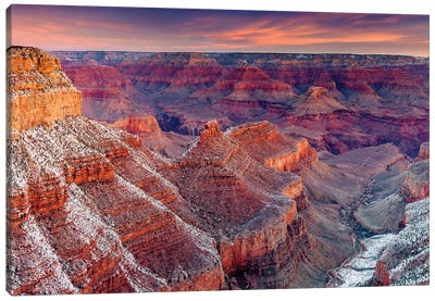 Grand Canyon South Rim III Canvas Art Print - Desert Landscape Photography
