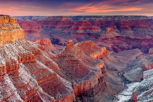 Hyperreal Landscape Photography: Grand Canyon South Rim III by Susanne Kremer