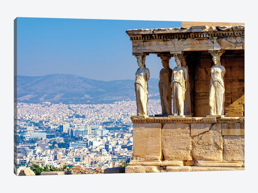 Acropolis And The City, Athens, Greece by Susanne Kremer 1-piece Art Print