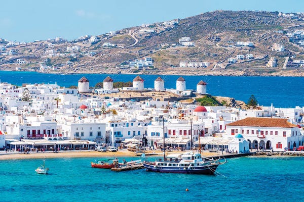 Mykonos: Postcard From Mykonos, Greece by Susanne Kremer