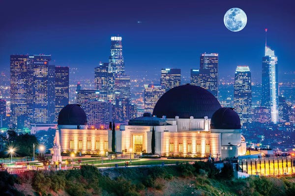 Los Angeles: Griffith Park Observatory  by Susanne Kremer