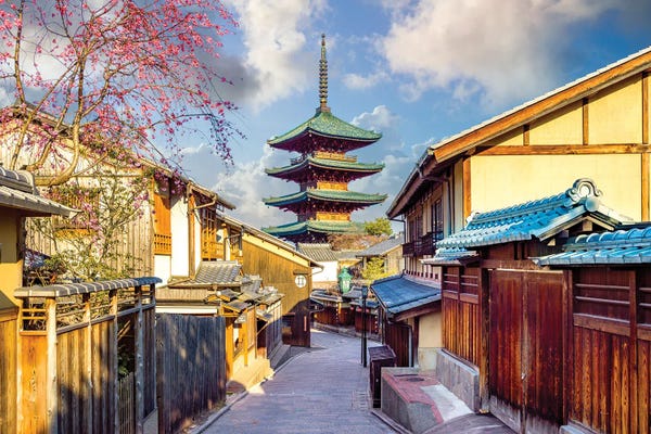 Kyoto: Spring In Old Kyoto, Japan, Asia by Susanne Kremer