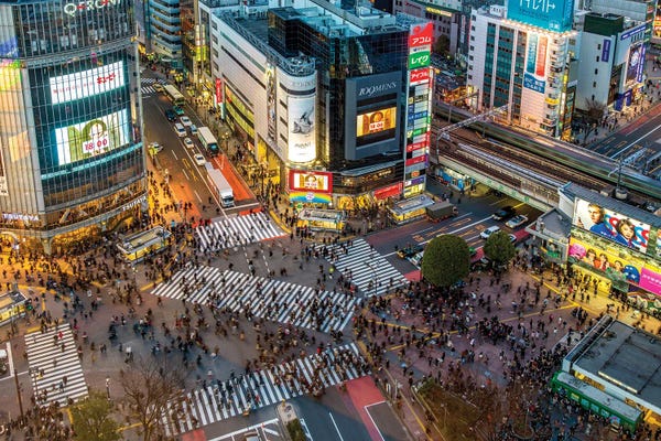Asia: Shibuya Crossing, Tokyo Japan by Susanne Kremer