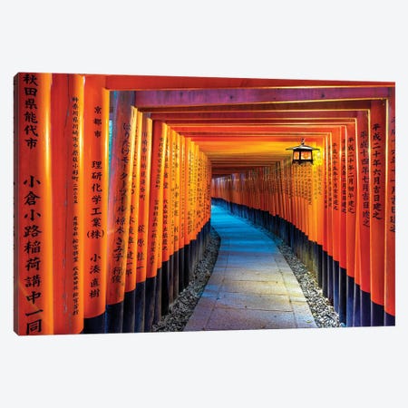 Fushimi Inari Temple, Kyoto Japan Canvas Print #SKR823} by Susanne Kremer Canvas Print