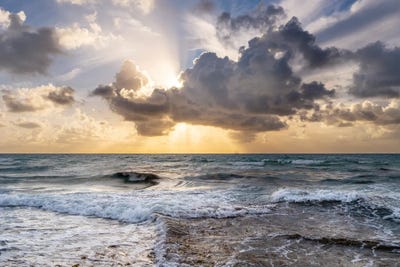 Storm Is Coming,Miami Florida by Susanne Kremer acrylic art print