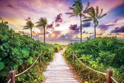 Awakening Florida Paradise by Susanne Kremer multi panel art