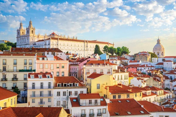 Rooftops Of Lisbon