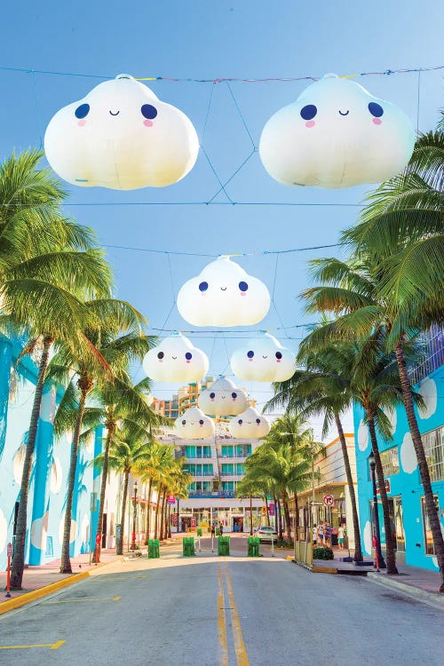Happy Clouds by Susanne Kremer wall art
