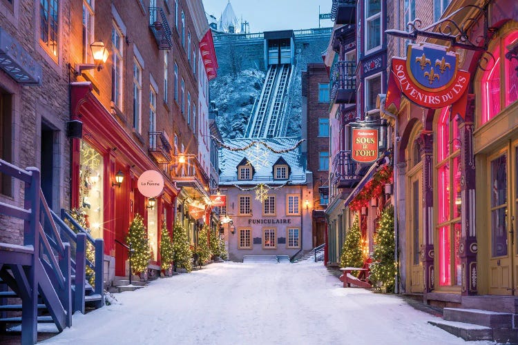 Snow Morning Quebec