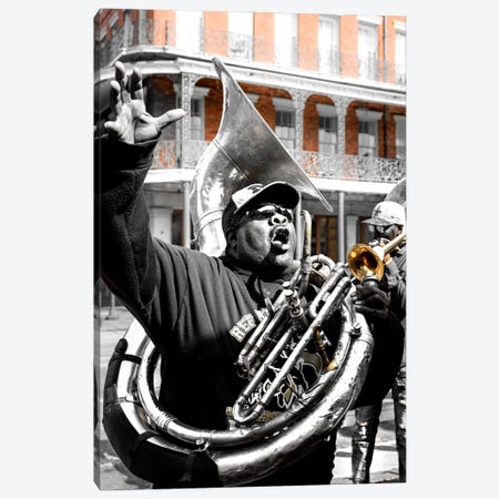 Jazzy New Orleans Canvas Print #SKR986} by Susanne Kremer Canvas Print