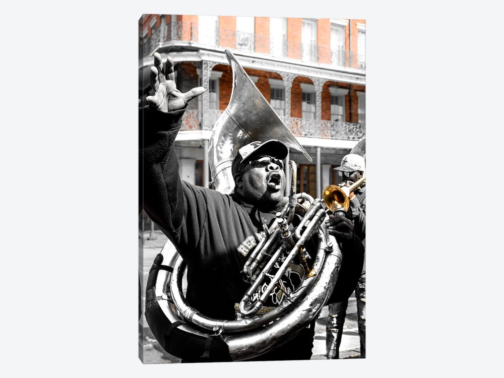 Jazzy New Orleans by Susanne Kremer 1-piece Canvas Print