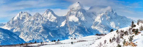 Rocky Mountains: Grand Teton Panorama by Susanne Kremer
