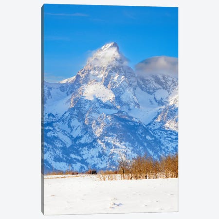 The Peak Grand Teton Canvas Print #SKR995} by Susanne Kremer Canvas Art
