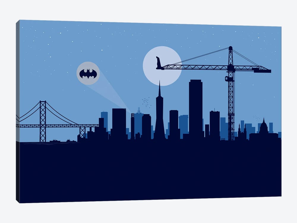 San Francisco Protector by SKYWORLDPROJECT 1-piece Canvas Print