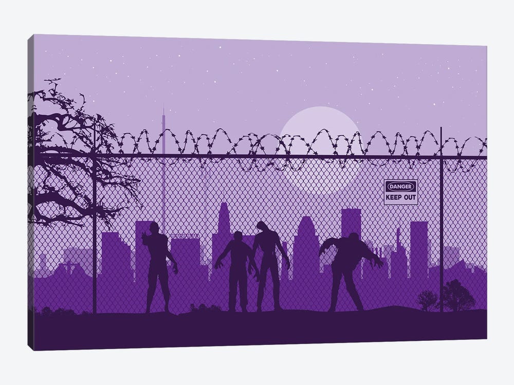 Baltimore Zombies by SKYWORLDPROJECT 1-piece Canvas Art