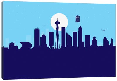 Seattle Crossing Canvas Art Print - Dr. Who