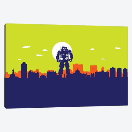 Victoria Robot Canvas Print #SKW130} by SKYWORLDPROJECT Canvas Art Print