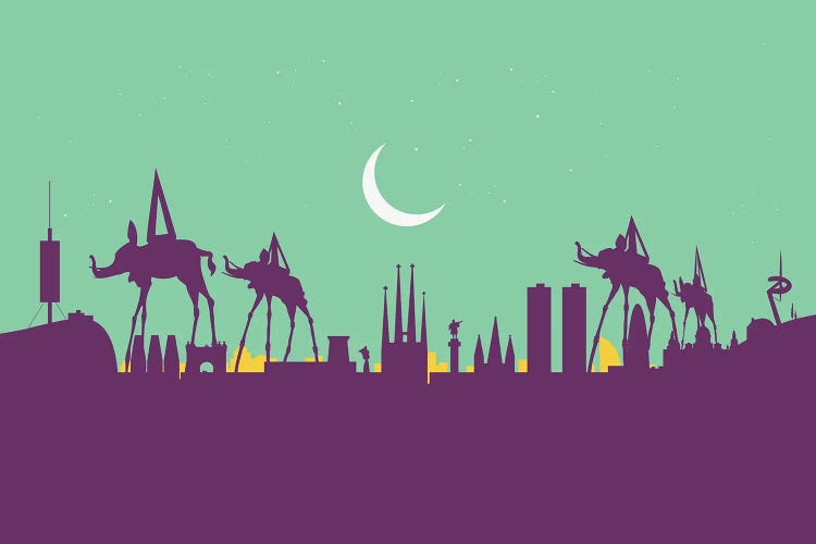 Barcelona Elephants Walk