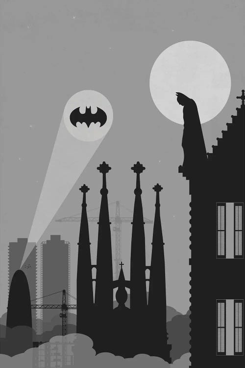 Barcelona Gothic Hero by SKYWORLDPROJECT wall art