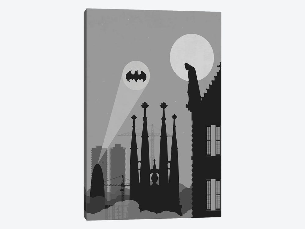 Barcelona Gothic Hero by SKYWORLDPROJECT 1-piece Canvas Print