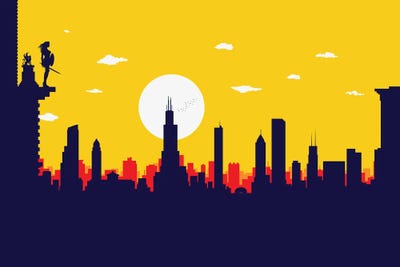 Chicago's Wonder Hero by SKYWORLDPROJECT gallery poster