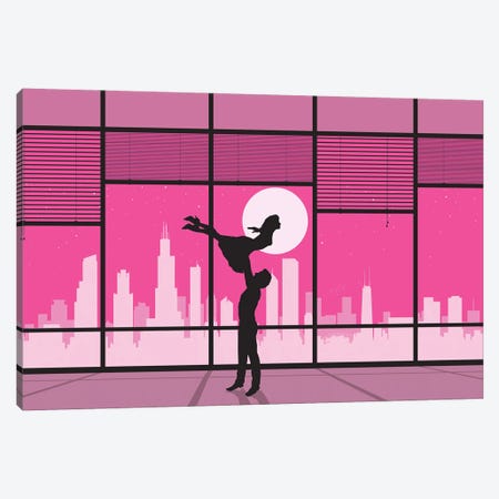 Chicago Dance Canvas Print #SKW21} by SKYWORLDPROJECT Canvas Print