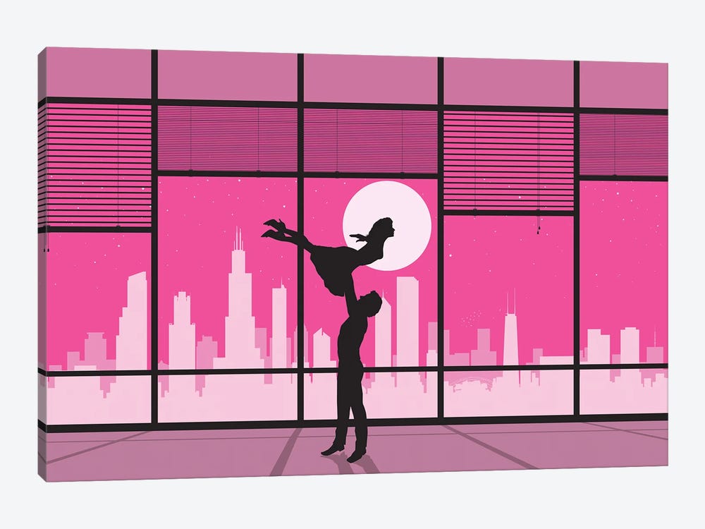 Chicago Dance by SKYWORLDPROJECT 1-piece Canvas Wall Art